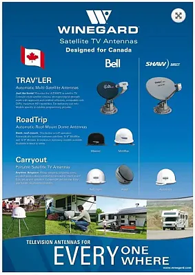 WINEGARD WD220 Canadian Full Line Poster