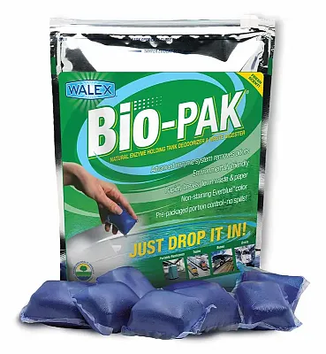 WALEX BIOBLUBG Bio-Pak Blue 50 Pack - Mint Fresh