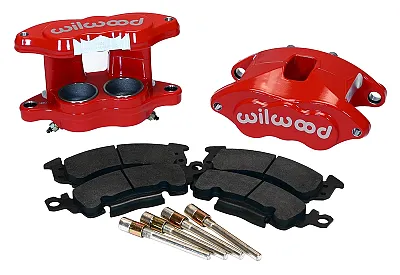 WILWOOD 14011291R D52 Front Caliper Kit Red