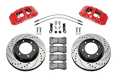 WILWOOD 14017557DR Kit Front Aero6-Dm Ford R