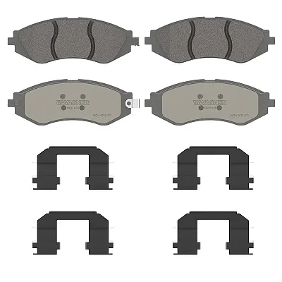WAGNER BRAKE OEX1035 Ceramic Disc Pad Set