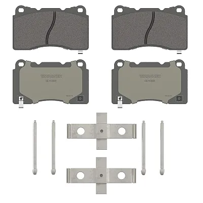 WAGNER BRAKE OEX1050M Oex Semi-Met Disc Pad Set