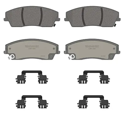 WAGNER BRAKE OEX1056 Ceramic Disc Pad Set