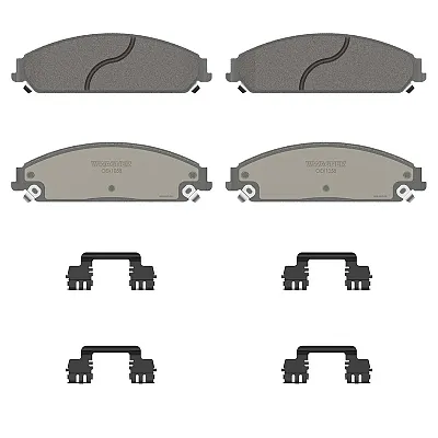 WAGNER BRAKE OEX1058 Ceramic Disc Pad Set
