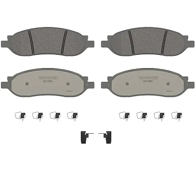 WAGNER BRAKE OEX1068M Oex Semi-Met Disc Pad Set
