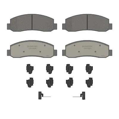 WAGNER BRAKE OEX1069M Oex Semi-Met Disc Pad Set