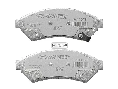 WAGNER BRAKE OEX1075 Wagner Oex Disc Pad Set