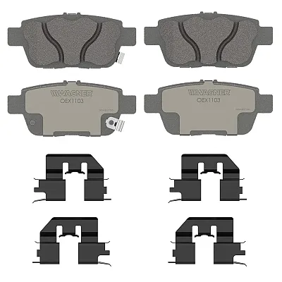 WAGNER BRAKE OEX1103 Premium Ceramic Disc Pad