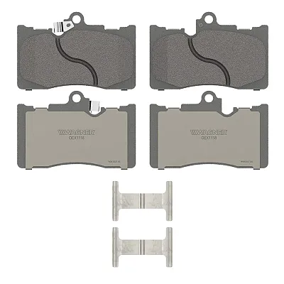 WAGNER BRAKE OEX1118 Ceramic Disc Pad Set