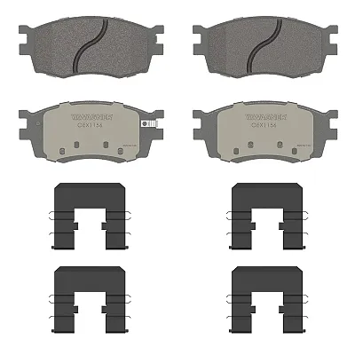 WAGNER BRAKE OEX1156 Ceramic Disc Pad Set