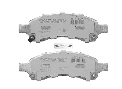 WAGNER BRAKE OEX1169 Wagner Oex Disc Pad Set