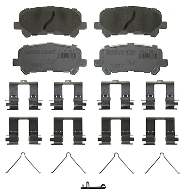 WAGNER BRAKE OEX1281 Wagner Oex Disc Pad Set