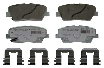 WAGNER BRAKE OEX1284 Wagner Oex Disc Pad Set