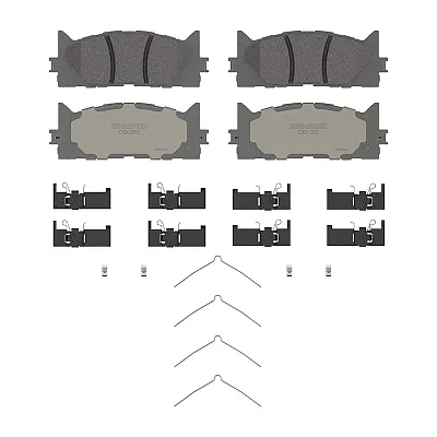 WAGNER BRAKE OEX1293 Ceramic Disc Pad Set