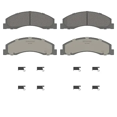 WAGNER BRAKE OEX1328M Oex Semi-Met Disc Pad Set