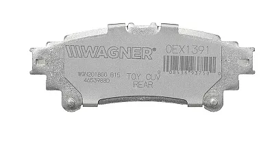 WAGNER BRAKE OEX1391 Wagner Oex Disc Pad Set