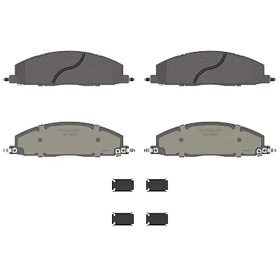 WAGNER BRAKE OEX1400M Oex Semi-Met Disc Pad Set