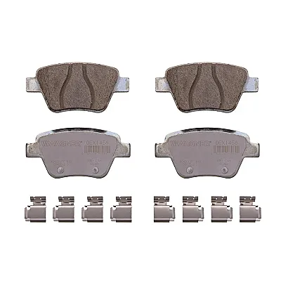 WAGNER BRAKE OEX1456 Ceramic Disc Pad Set
