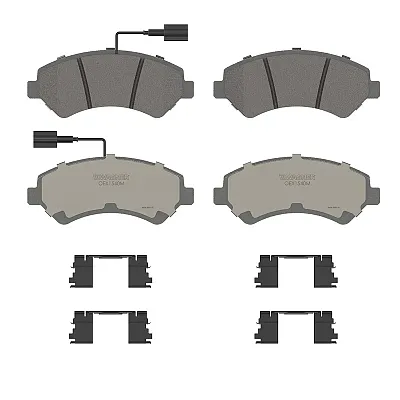 WAGNER BRAKE OEX1540M Oex Semi-Met Disc Pad Set