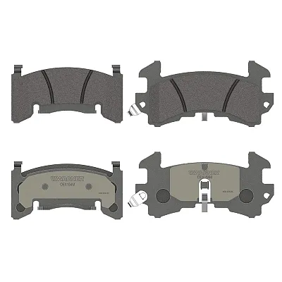 WAGNER BRAKE OEX154M Oex Semi-Met Disc Pad Set