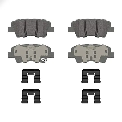 WAGNER BRAKE OEX1594 Ceramic Disc Pad Set
