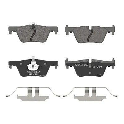 WAGNER BRAKE OEX1613M Oex Semi-Met Disc Pad Set