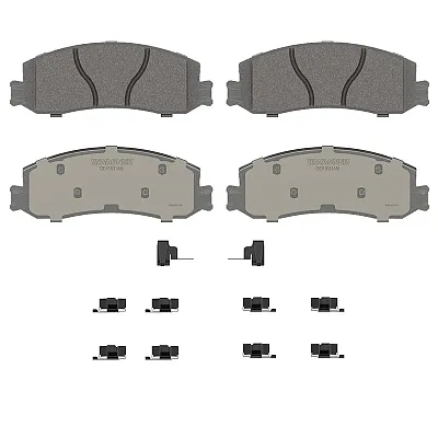 WAGNER BRAKE OEX1631AM Oex Semi-Met Disc Pad Set