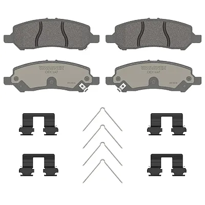 WAGNER BRAKE OEX1647 Ceramic Disc Pad Set