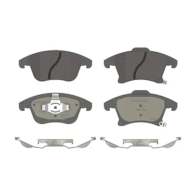 WAGNER BRAKE OEX1653 Ceramic Disc Pad Set