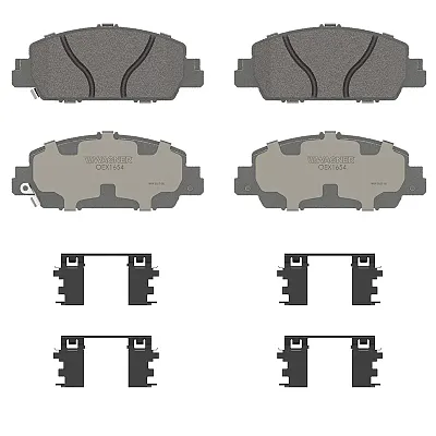 WAGNER BRAKE OEX1654 Ceramic Disc Pad Set