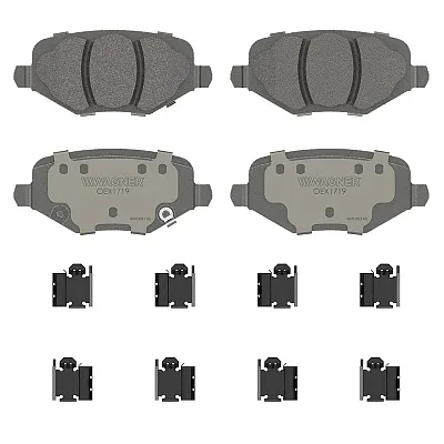 WAGNER BRAKE OEX1719 Ceramic Disc Pad Set