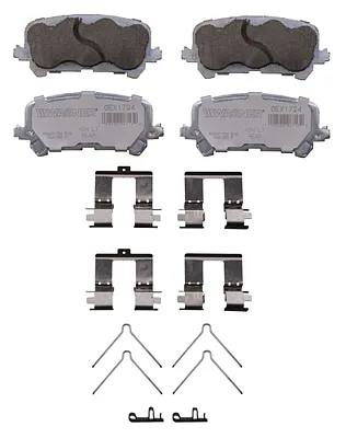 WAGNER BRAKE OEX1724 Oex Ceramic Brake Pad