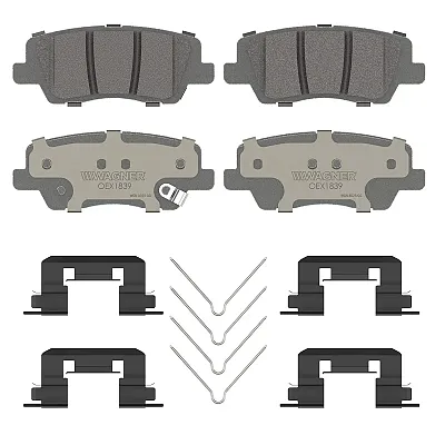 WAGNER BRAKE OEX1839 Premium Ceramic Disc Pad