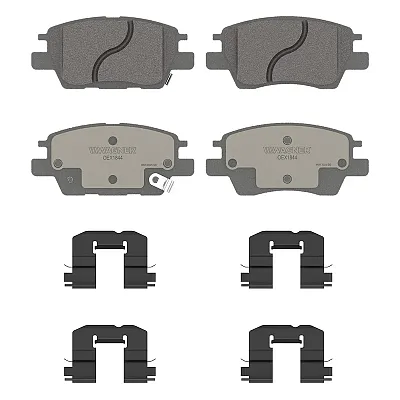 WAGNER BRAKE OEX1844 Premium Ceramic Disc Pad