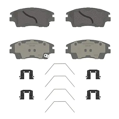 WAGNER BRAKE OEX1847 Oex Ceramic Brake Pad