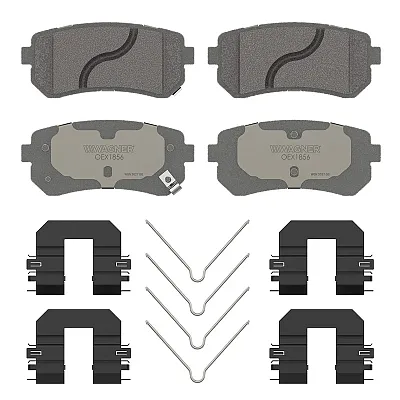 WAGNER BRAKE OEX1856 Premium Ceramic Disc Pad