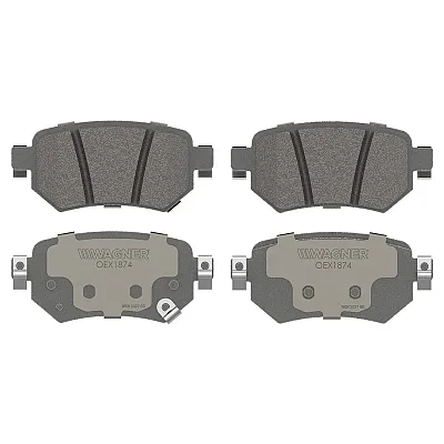 WAGNER BRAKE OEX1874 Premium Ceramic Disc Pad