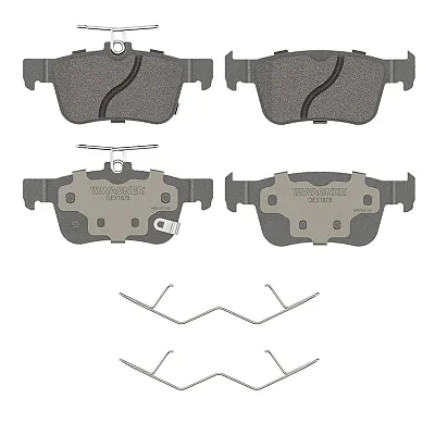 WAGNER BRAKE OEX1878 Premium Ceramic Disc Pad