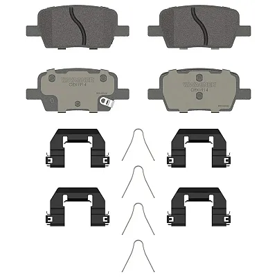 WAGNER BRAKE OEX1914 Premium Ceramic Disc Pad