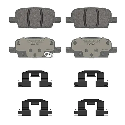 WAGNER BRAKE OEX1921 Premium Ceramic Disc Pad