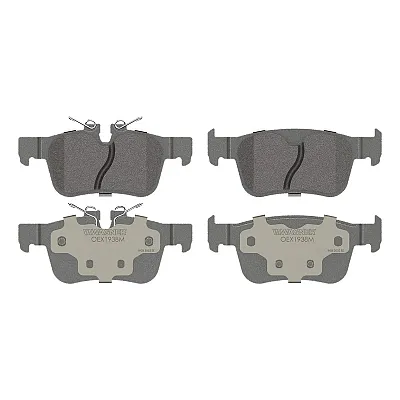 WAGNER BRAKE OEX1938M Oex Semi-Met Disc Pad Set