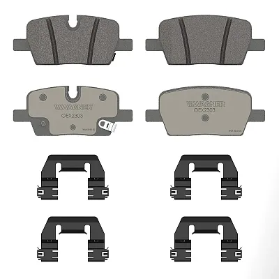 WAGNER BRAKE OEX2303 Premium Ceramic Disc Pad