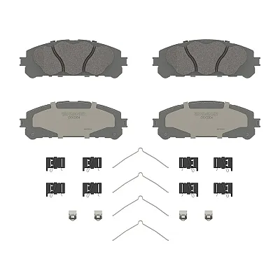 WAGNER BRAKE OEX2304 Premium Ceramic Disc Pad