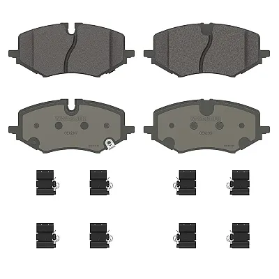 WAGNER BRAKE OEX2307 Premium Ceramic Disc Pad
