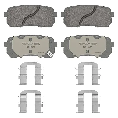 WAGNER BRAKE OEX2309 Premium Ceramic Disc Pad