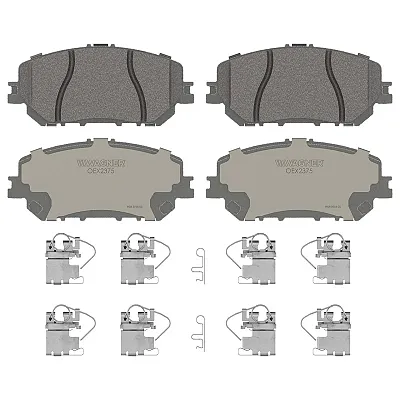 WAGNER BRAKE OEX2375 Premium Ceramic Disc Pad