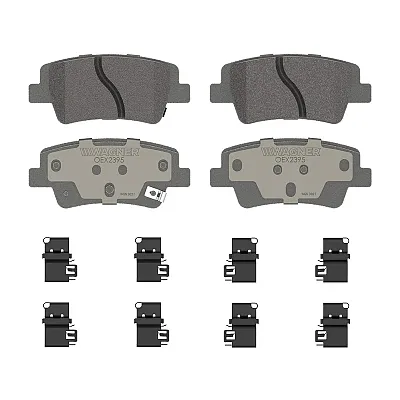 WAGNER BRAKE OEX2395 Premium Ceramic Disc Pad