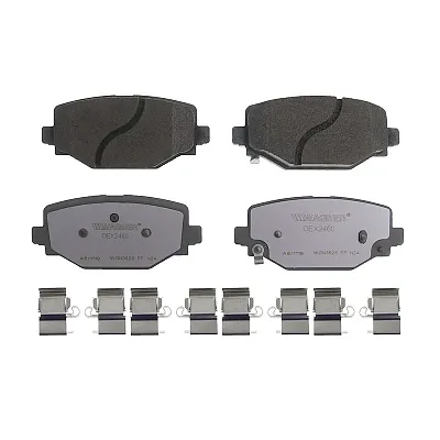 WAGNER BRAKE OEX2460 Disc Brake Pad Set Premium Ceramic