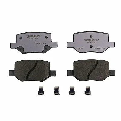 WAGNER BRAKE OEX2540 Disc Brake Pad Set Premium Ceramic