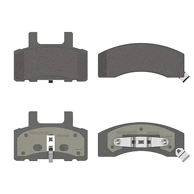 WAGNER BRAKE OEX370M Oex Semi-Met Disc Pad Set